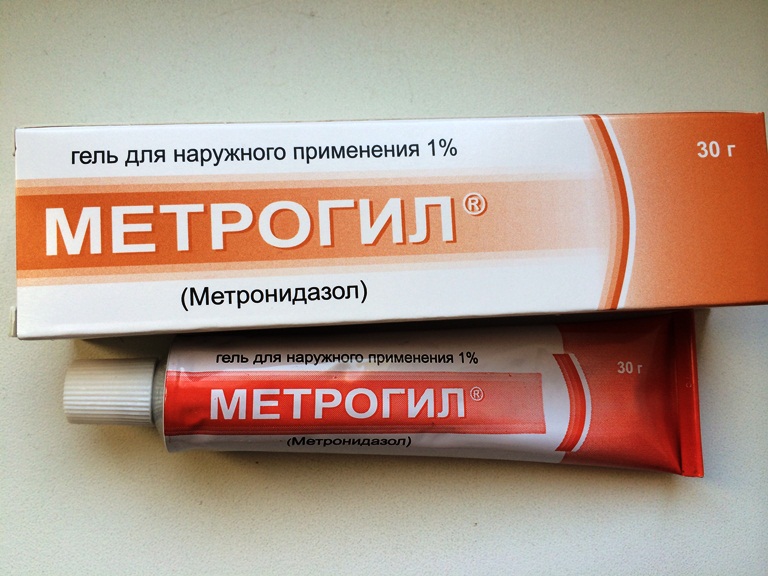 Гель «Метрогил» – антибиотик от прыщей для наружного применения